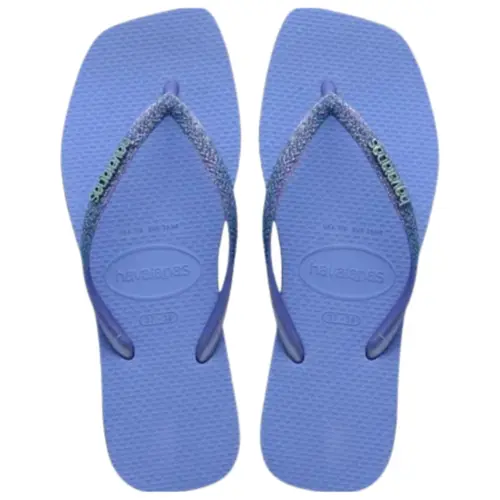 Chinelo Havaianas Slim Square Sparkle Glitter Feminino