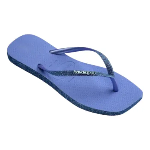Chinelo Havaianas Slim Square Sparkle Glitter Feminino