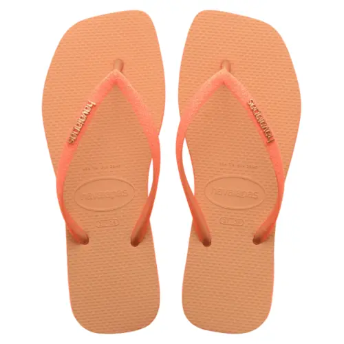 Chinelo Havaianas Slim Square Sparkle Glitter Feminino