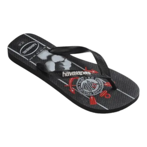SANDALIA HAVAIANAS TOP TIMES CORINTHIANS 24.25