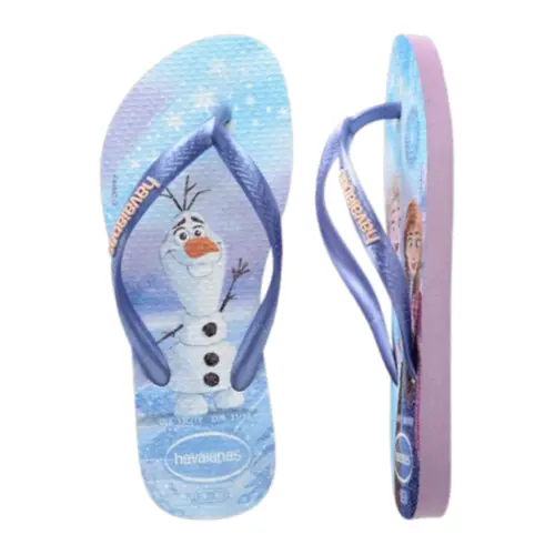 Chinelo Infantil Havaianas Kids Slim Princess Disney Princesas