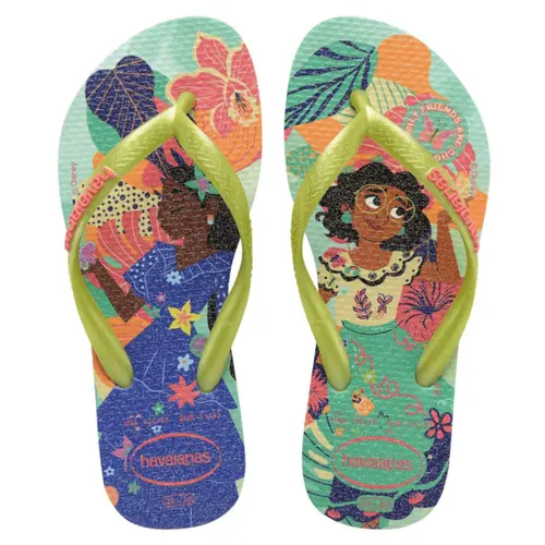 Chinelo Infantil Havaianas Kids Slim Princess Disney Princesas
