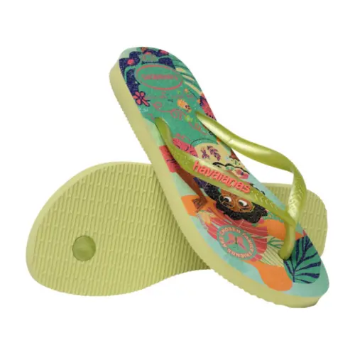 Chinelo Infantil Havaianas Kids Slim Princess Disney Princesas