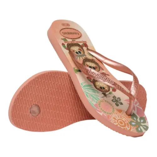 Chinelo Infantil Havaianas Kids Slim Princess Disney Princesas