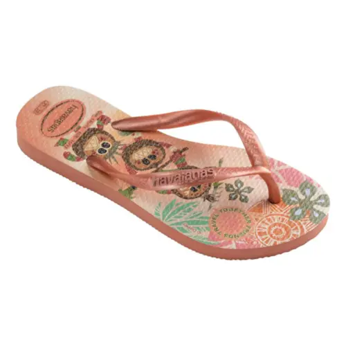 Chinelo Infantil Havaianas Kids Slim Princess Disney Princesas