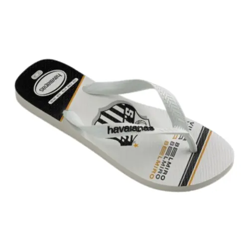 Chinelo Havaianas Top Times Santos Alvinegro Praiano Original