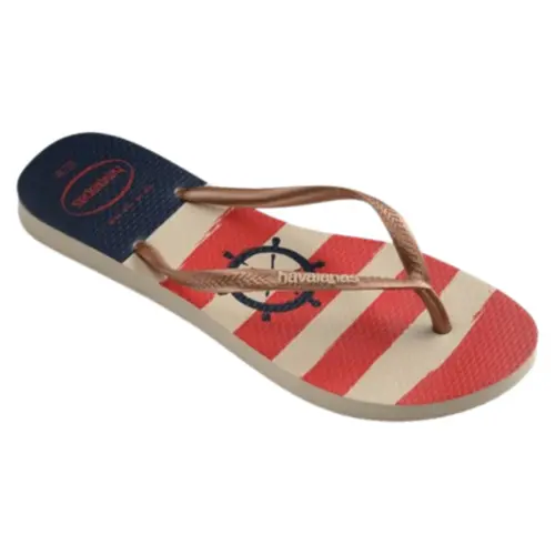 SANDALIA HAVAIANAS SLIM NAUTICAL ANCORA