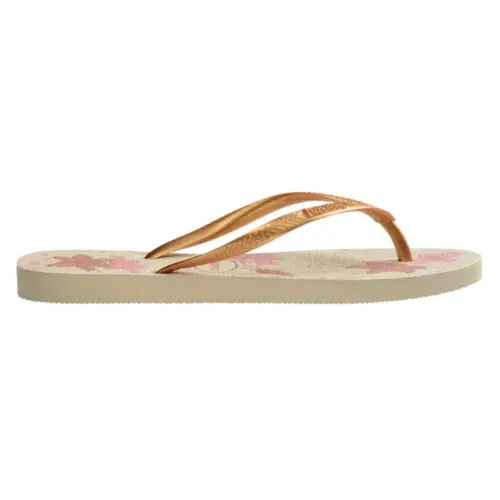 Chinelo Havaianas Slim Organic Flores Feminino