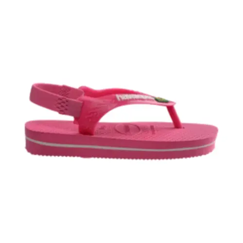Chinelo Havaianas New Baby Brasil Logo Com Elastico