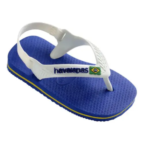 Chinelo Havaianas New Baby Brasil Logo Com Elastico