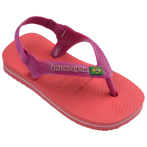 Chinelo Havaianas New Baby Brasil Logo Com Elastico