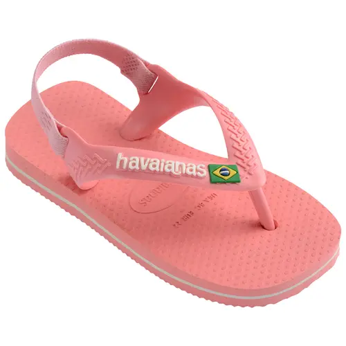Chinelo Havaianas New Baby Brasil Logo Com Elastico