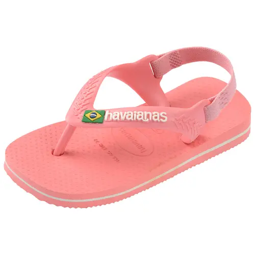 Chinelo Havaianas New Baby Brasil Logo Com Elastico