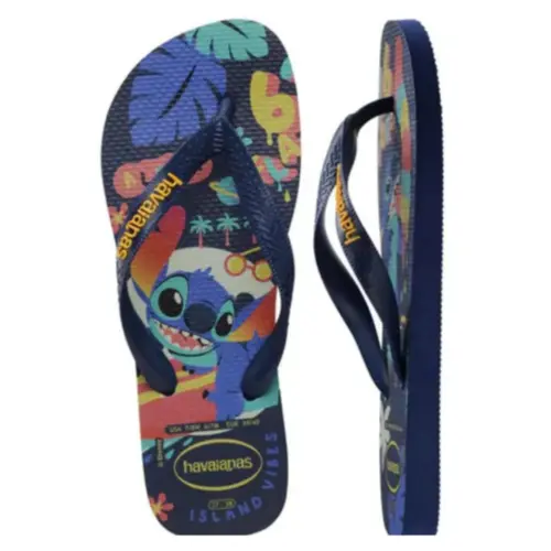SANDALIA HAVAIANAS INFANTIL TOP DISNEY LILO & STITCH 24.25