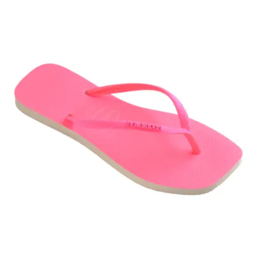Chinelo Havaianas Slim Square Glitter Neon