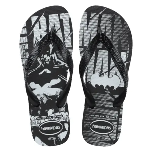 Chinelo Masculino Havaianas Top DC Logomania Batman Original