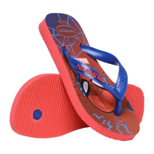 Chinelo Havaianas Top Marvel II Homem Aranha Meninos