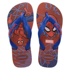Chinelo Havaianas Top Marvel II Homem Aranha Meninos
