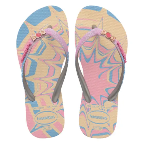 Chinelo Havaianas Kids Slim Glitter II