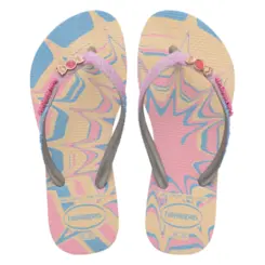 Chinelo Havaianas Kids Slim Glitter II