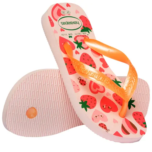 Chinelo Havaianas Kids Flores