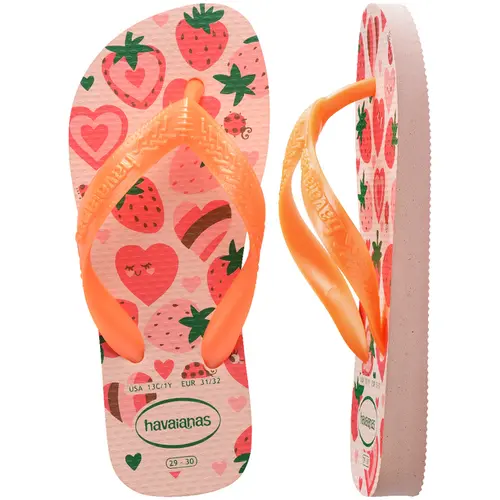 Chinelo Havaianas Kids Flores