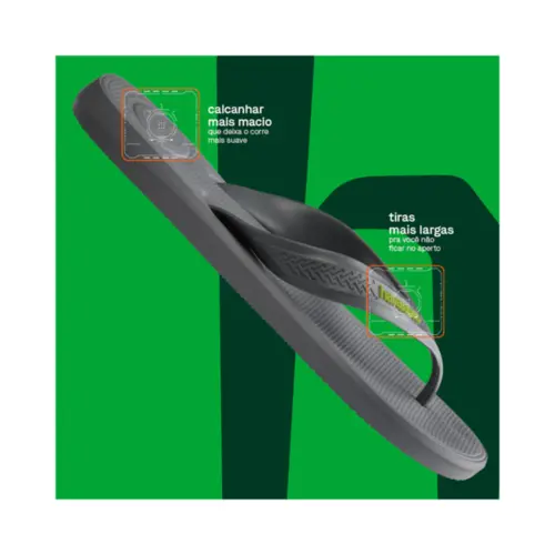 Chinelo Masculino Havaianas Top Max Comfort Original