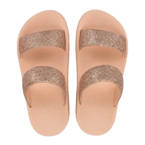 Sandalia Zaxy Bestie Infantil Glitter Com Solado Anatômica