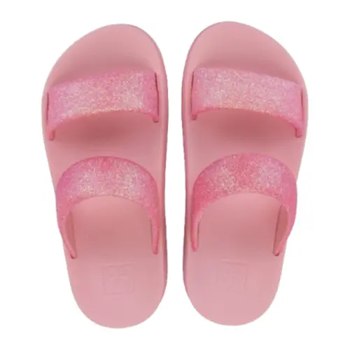Sandalia Zaxy Bestie Infantil Glitter Com Solado Anatômica