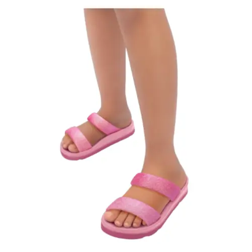 Sandalia Zaxy Bestie Infantil Glitter Com Solado Anatômica