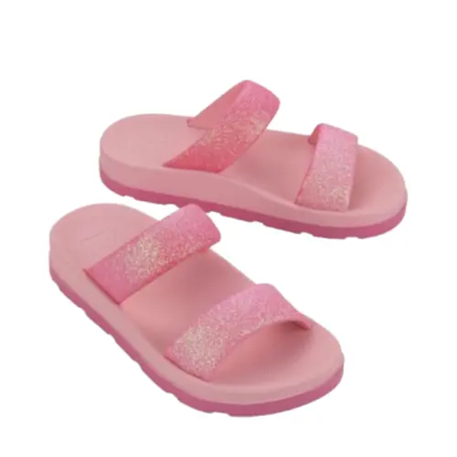 Sandalia Zaxy Bestie Infantil Glitter Com Solado Anatômica
