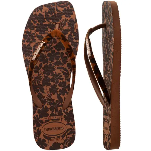 Chinelo Havaianas Slim Square Velvet Veludo