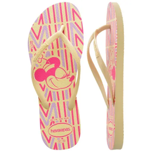 Chinelo Feminino Havaianas Slim Disney Minnie Mouse