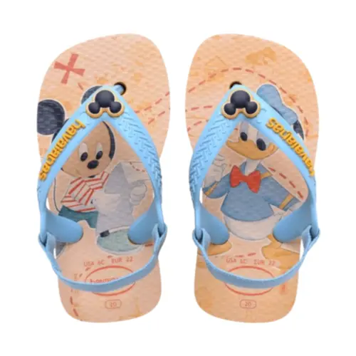 Chinelo Havaianas New Baby Disney Classics Bebe Mickey e Minnie