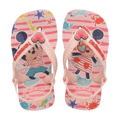 Chinelo Havaianas New Baby Disney Classics Bebe Mickey e Minnie
