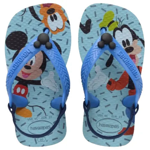 Chinelo Havaianas New Baby Disney Classics Bebe Mickey e Minnie
