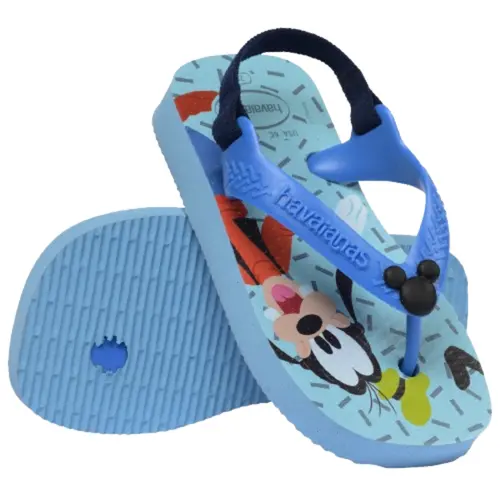 Chinelo Havaianas New Baby Disney Classics Bebe Mickey e Minnie