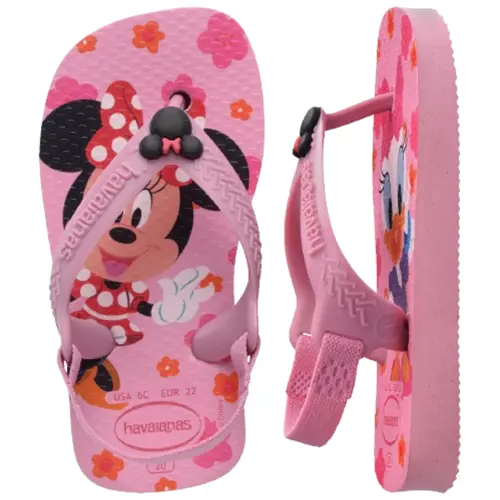 Chinelo Havaianas New Baby Disney Classics Bebe Mickey e Minnie