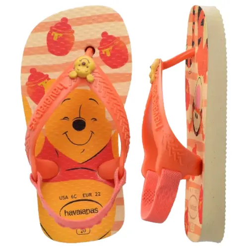 Chinelo Havaianas New Baby Disney Classics Bebe Mickey e Minnie
