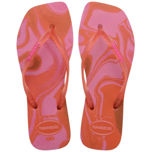 Chinelo Feminino Havaianas Slim Square Jelly Ponta Quadrada Original