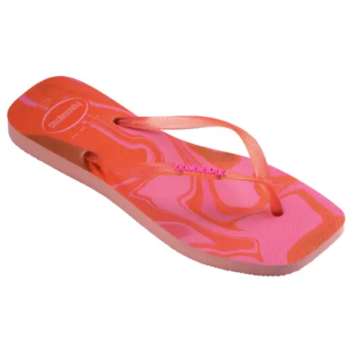 Chinelo Feminino Havaianas Slim Square Jelly Ponta Quadrada Original
