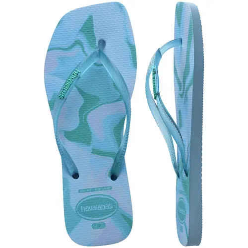 Chinelo Feminino Havaianas Slim Square Jelly Ponta Quadrada Original