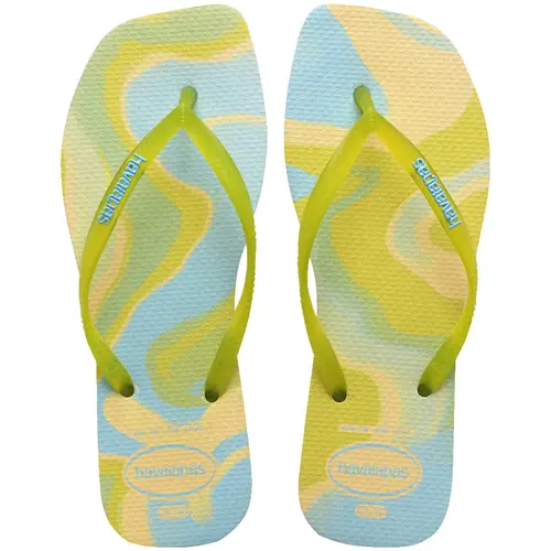 Chinelo Feminino Havaianas Slim Square Jelly Ponta Quadrada Original
