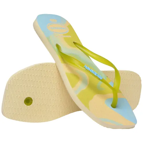 Chinelo Feminino Havaianas Slim Square Jelly Ponta Quadrada Original