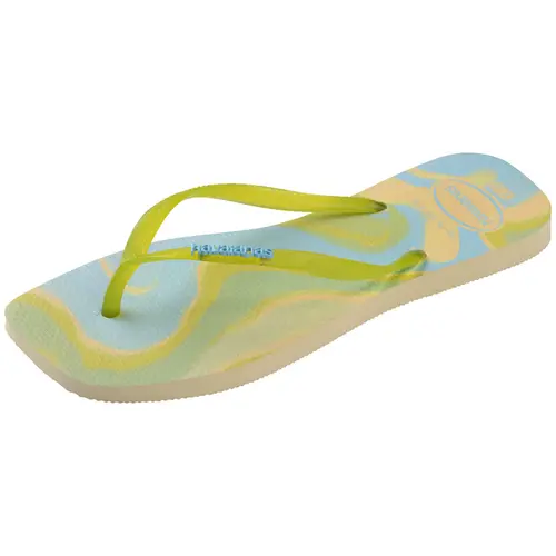 Chinelo Feminino Havaianas Slim Square Jelly Ponta Quadrada Original
