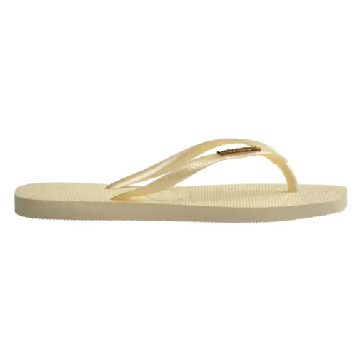 SANDALIA HAVAIANAS SLIM SQUARE LOGO METALLIC 25.26