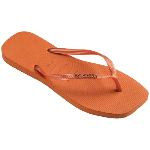 SANDALIA HAVAIANAS SLIM SQUARE LOGO METALLIC 25.26
