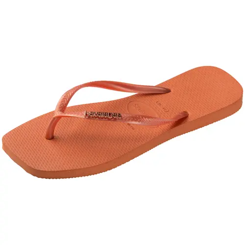 SANDALIA HAVAIANAS SLIM SQUARE LOGO METALLIC 25.26