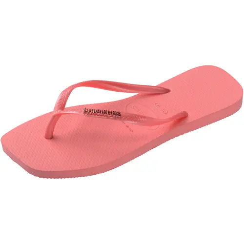 SANDALIA HAVAIANAS SLIM SQUARE LOGO METALLIC 25.26