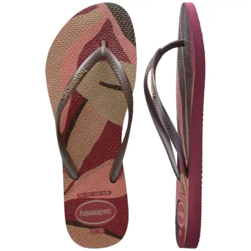 Chinelo Feminino Havaianas Slim Palette Glow Original e Confortavel